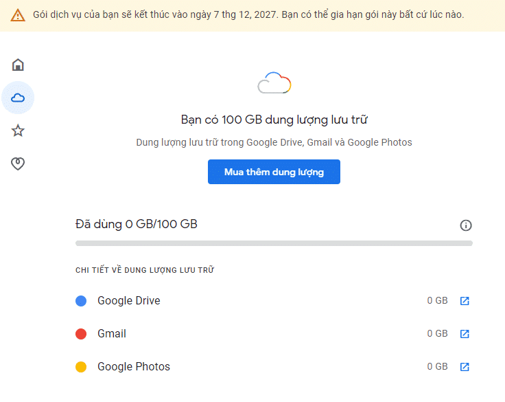 Google one 100GB