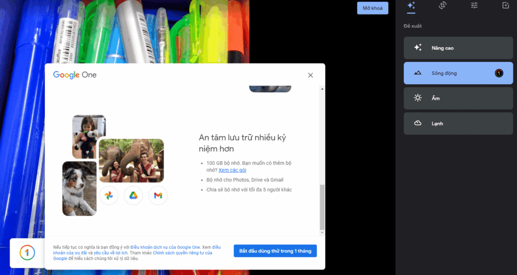 google one trial