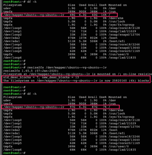 Linux LVM mở rộng dung lượng lưu trữ trên Ubuntu 22.04 18 LVM 4