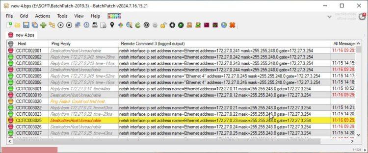 Tự động thay đổi cấu hình IPv4 hàng loạt bằng BatchPatch 5 BatchPatch